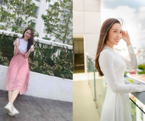Nữ giảng viên ĐH Công Nghiệp gây chú ý với nhan sắc đỉnh cao, đi dạy 15 tuần không mặc trùng bộ nào