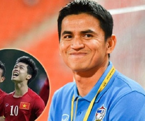 Kiatisak hứa 'nuôi' Công Phượng như 'Messi Thái'