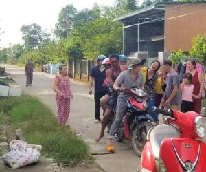 Mâu thuẫn trong lúc nhậu, 1 người bị chém nhập viện