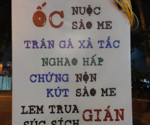 Bảng thực đơn sai chính tả đến mức 'gây choáng', dân tình than 'đọc xong rối hết não'
