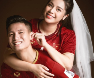 Vợ sắp cưới nhắn nhủ Tiến Dũng: 'Cảm ơn đã cho em quyền bắt nạt anh suốt đời'