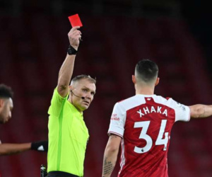 Arsenal thua 4 trận liên tiếp, Mikel Arteta 'đổ tội' cho thẻ đỏ của xhaka