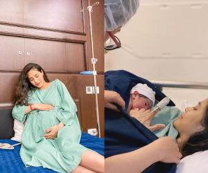 Ca nương Kiều Anh khoe nhan sắc sau sinh, tươi rói cứ như mới du lịch về chứ chẳng phải đi đẻ