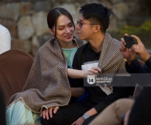 Hương Giang tình tứ chăm sóc Matt Liu giữa sự kiện hôm nay, hạnh phúc đến nỗi quên cả thế giới xung quanh