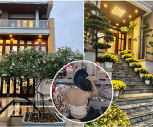 Choáng với gia thế gái lạ vừa được Quang Hải follow, đặc biệt là căn biệt thự to đùng và siêu sang chảnh!