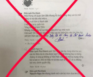 Nam thanh niên bịa chuyện cán bộ ăn chia tiền hỗ trợ của ca sĩ Thủy Tiên