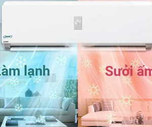 Mùa đông lạnh cắt da cắt thịt, điều hòa 2 chiều công suất lớn sụt giá chục triệu câu khách