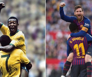 Vua bóng đá Pele lên tiếng khi Messi sánh ngang kỷ lục