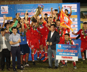 Viettel vô địch Giải U21 quốc gia 2020