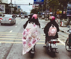 Mùa đông lạnh thấu xương nhưng phải thi học kỳ và 1001 cách giữ ấm bá đạo chỉ có học sinh mới nghĩ ra!