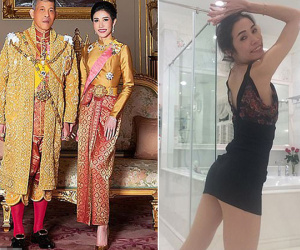 Ảnh bị rò rỉ của Hoàng quý phi Thái Lan