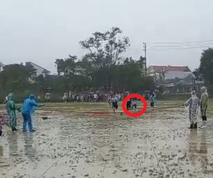 Để học sinh thi đấu hội khỏe dưới trời mưa rét, Trưởng phòng giáo dục phải giải trình