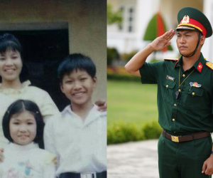 Màn dậy thì thành công của Mũi trưởng Long: Hồi nhỏ vừa đen vừa gầy, lên đại học biến hình soái ca 6 múi!