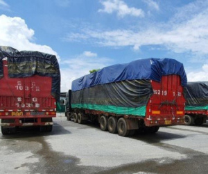 Hải quan sắp bán đấu giá 100 xe tải chờ hàng hoá 'vô chủ' ở Lào Cai