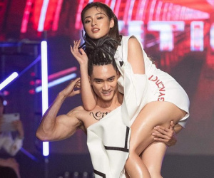 Thanh Tâm 'bắp cần bơ' lên tiếng về vụ ngã oạch khi catwalk: Lỗi tại sàn diễn khá trơn và đôi boot bị rộng hơn chân