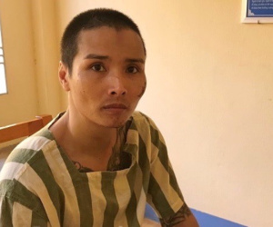Ngáo đá chém trọng thương thiếu úy công an