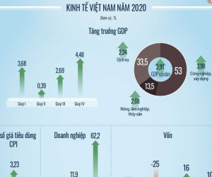 Kinh tế Việt Nam năm 2020 qua các con số