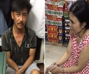 Vợ chồng tiệm tạp hóa bị lật tẩy thân phận ghi lô đề