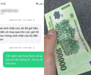 Lấy vợ mới ngay sau khi ly hôn 2 ngày, tới sinh nhật con chỉ gửi 100 nghìn lại còn giở trò 'văn vẻ', lời đáp trả của vợ cũ khiến dân tình hả hê