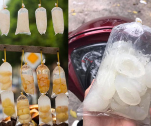 Cô gái được anh bán dừa cho mua chịu vì quên không mang tiền, hành động sau đó gây ấn tượng mạnh