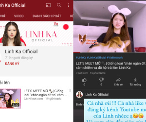Linh Ka comeback với YouTube mới toanh sau khi kênh cũ và fanpage đồng loạt 'bay màu'