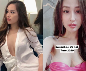 Mai Phương Thuý đăng ảnh tạm biệt năm cũ, netizen chỉ dán mắt vào vòng 1 gần 100cm lồ lộ trước ổng kính