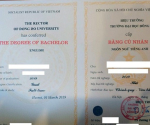 Hủy kết quả của người dùng văn bằng 2 Ngôn ngữ Anh của ĐH Đông Đô