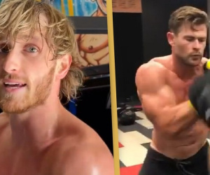 Sau trận đại chiến với Floyd Mayweather, YouTuber Logan Paul tính xử đẹp 'Thần sấm' Chris Hemsworth