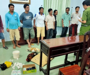 Bạc Liêu: Triệt phá sân gà Phúc Heo, khống chế 8 đối tượng