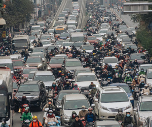 Ngày đi làm đầu tiên của năm 2021: Kẹt xe toàn tập!
