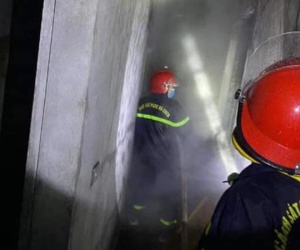 Nam thanh niên đi cai nghiện về nghi đốt nhà mẹ nuôi