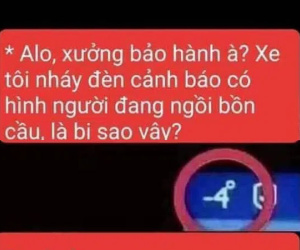 Tá hỏa gọi bảo hành vì ô tô bất ngờ thông báo ký hiệu 'hình người ngồi bồn cầu', nhưng sự thật nghe xong chắc nữ tài xế chỉ còn nước 'chui vào lòng đất'