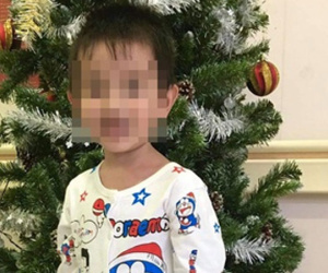 Bé trai 3 tuổi bị đột quỵ