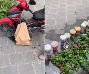 Làm đổ gần cả triệu tiền Starbucks của khách, anh shipper dân mạng tranh cãi nảy lửa: Là lỗi của cửa hàng hay người giao?