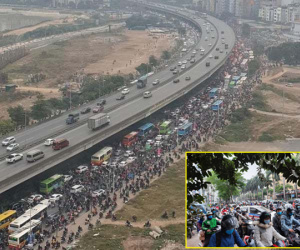 Đường Hà Nội chật cứng xe cộ, nghìn người 'chôn chân' giờ đi làm