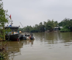 Tìm thấy thi thể Đại úy CSGT bị lật canô