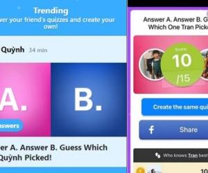 Thận trọng với những game trắc nghiệm trên Facebook
