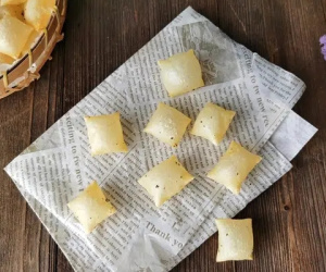 Cả nhà ngạc nhiên khi thấy tôi dùng váng đậu làm snack bằng nồi chiên không dầu nhưng khi ăn thì khen nức nở!