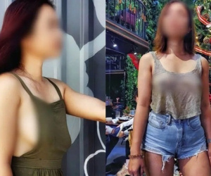 Người phụ nữ nói gì về chuyện thả rông vòng 1 xuống phố