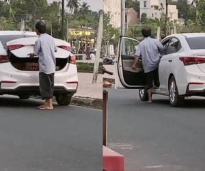 Chủ hàng trứng vỉa hè mang dép kẹp, lái ô tô trắng đi giao trứng gà nhưng bước xuống xe cực kỳ thần thái khiến ai cũng ngỡ ngàng