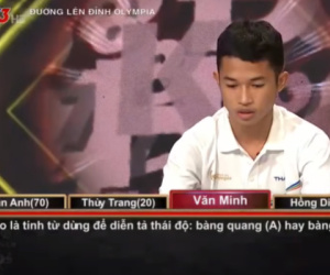 Câu hỏi Olympia gây lú: 'bàng quANG hay bàng quAN mới đúng?'