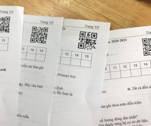 Thầy cô thời 4.0 phải đánh mã đề "dị" như thế này, học trò xem xong chỉ biết khóc thét