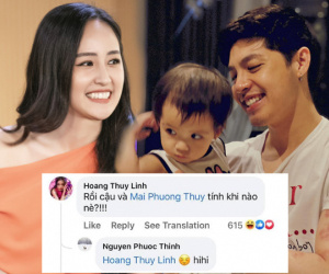 Hoàng Thuỳ Linh hỏi thẳng Noo Phước Thịnh về chuyện với Mai Phương Thuý, chính chủ phản ứng thế nào?