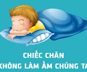 Vì sao đắp chăn lại cảm thấy ấm?