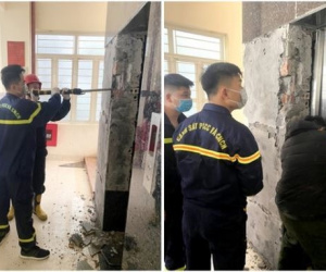 Tai nạn thang máy ở trường mầm non, 1 người tử vong tại chỗ