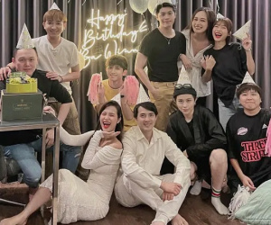 Sinh nhật Ông Cao Thắng mà Noo Phước Thịnh và Mai Phương Thúy lại tranh thủ tình tứ, chiếm trọn 'spotlight' thế này đây