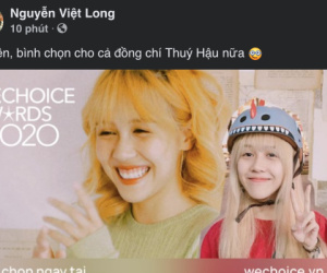 Mũi trưởng Long công khai gọi vote cho 'Du túp bê' Hậu Hoàng tại WeChoice Awards: Chính chủ 'thính' nhau lộ liễu quá rồi!