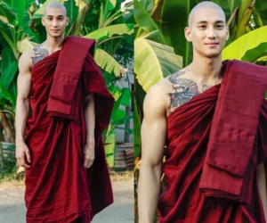 'Profile cực xịn' của chàng mẫu 'thầy tu' người Myanmar: Con trai nhà tài phiệt, sở hữu body gợi cảm, từng công khai thả thính mỹ nhân 'Chiếc Lá Bay' Baifern Pimchanok
