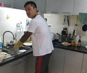 Tuấn Hưng không chỉ giàu có, nổi tiếng mà còn đảm đang việc nhà