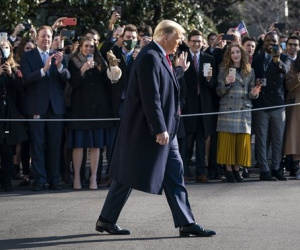 Hé lộ kế hoạch rời Nhà Trắng lần cuối của ông Trump